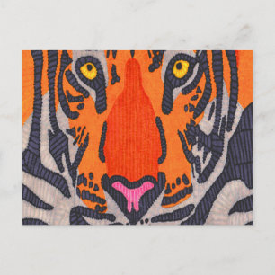 Tiger (single) - Postcard