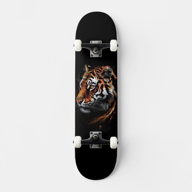 Tiger Skateboard (Front)