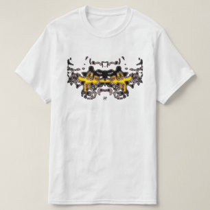 Tiger Sketch (Yellow 4) T-Shirt