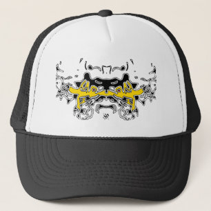 Tiger Sketch (Yellow) Trucker Hat