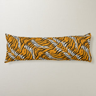 Tiger Skin Animal Print Pattern Design Body Cushion