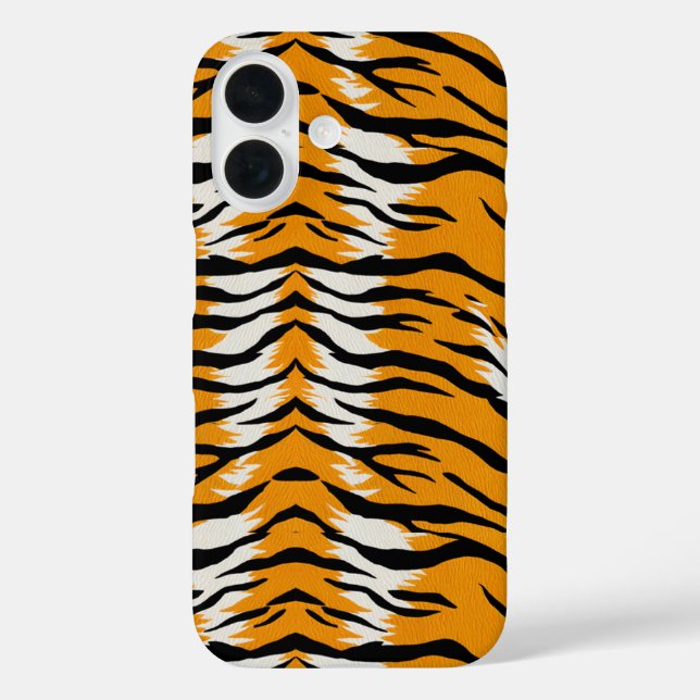 Tiger Skin Animal Print Pattern Design  Case-Mate iPhone Case (Back)