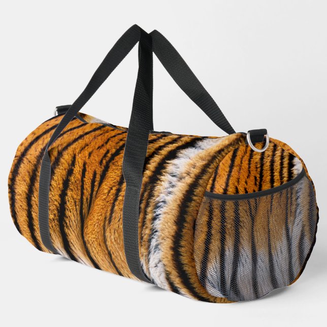 Tiger Skin gym back duffle bag, Duffle Bag (Right Corner)