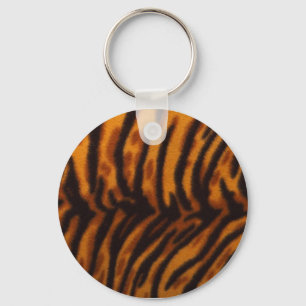 Tiger Skin Key Ring