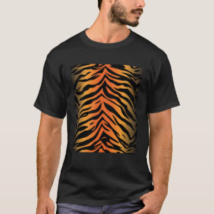 TIGER skin pattern halloween costume outfit T-Shirt