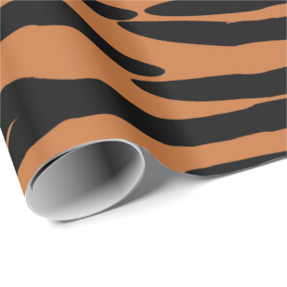 Tiger Skin Patterned Wrapping Paper