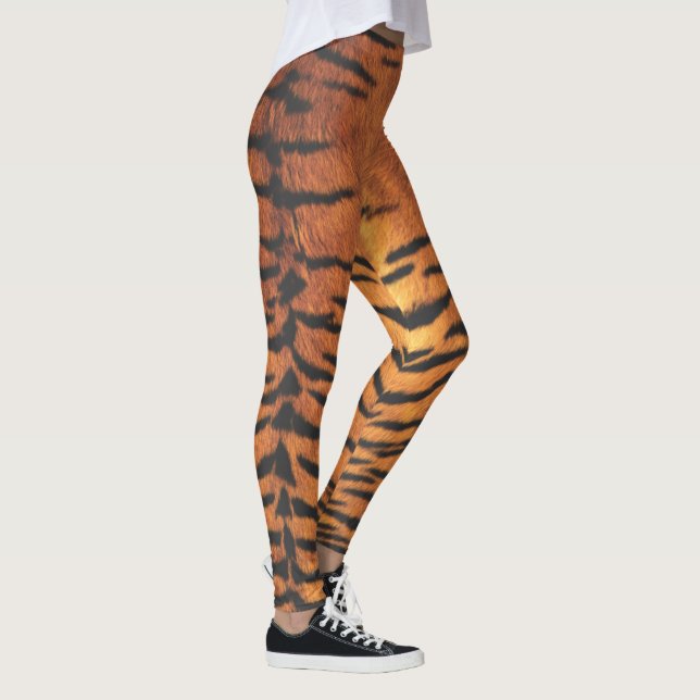 Tiger Skin Print Leggings (Right)