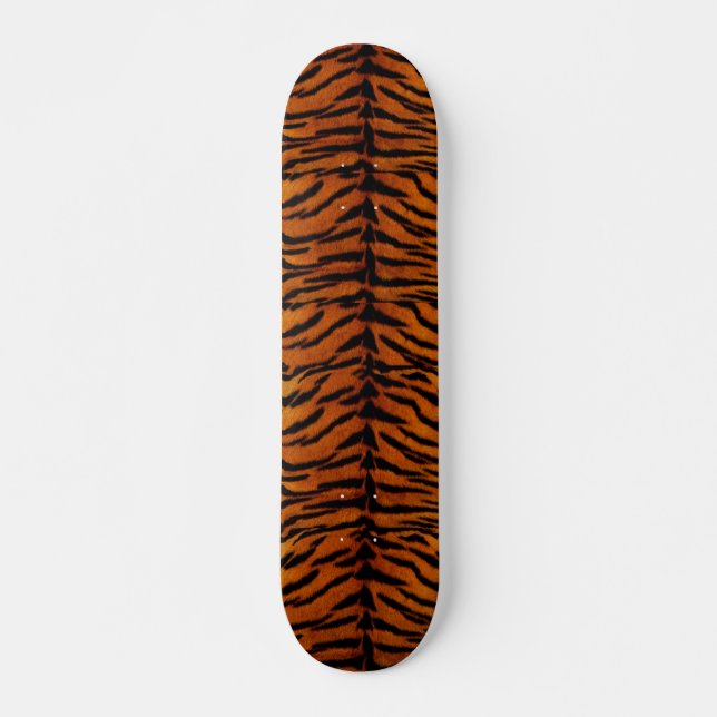Tiger Skin Skateboard (Front)