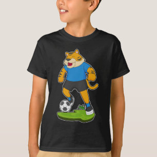 Tiger Soccer player Soccer T-Shirt