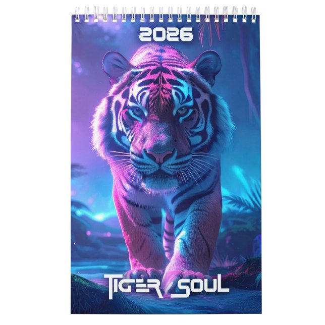 TIGER SOUL - 2026 - Calendar (Cover)