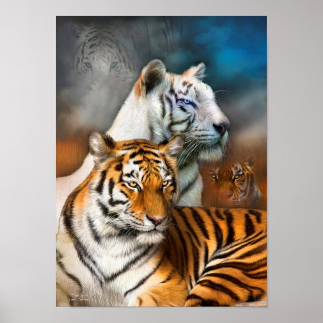 Tiger Spirit Fine Art Poster/Print Poster (Front)