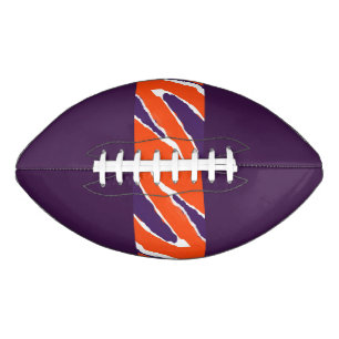 Tiger Srip Purpe 2 Panel Design American Football