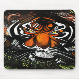 Tiger Stare Mouse Mat