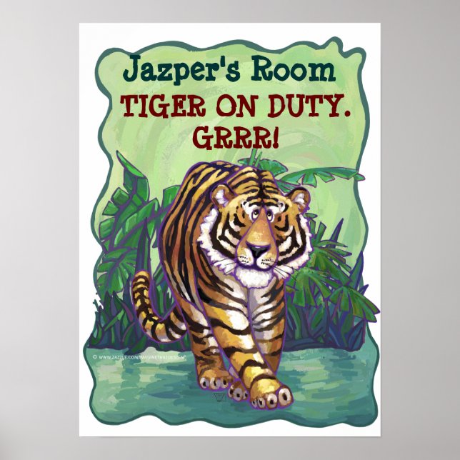 Tiger Stationery Poster (Front)