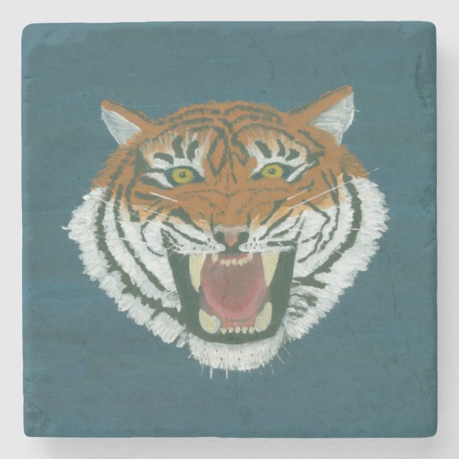 Tiger Stone Coaster (Front)