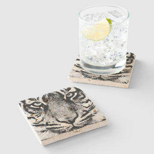 Tiger Stone Coaster
