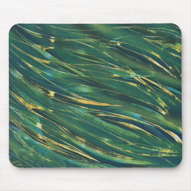 Tiger Stripe Camouflage Mouse Mat (Front)