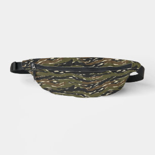 Tiger Stripe Camouflage Pattern Bum Bags
