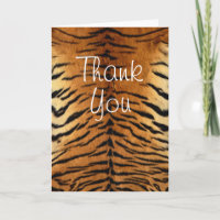 Tiger Stripe Fur Print
