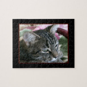 Tiger Stripe Kitty Jigsaw Puzzle