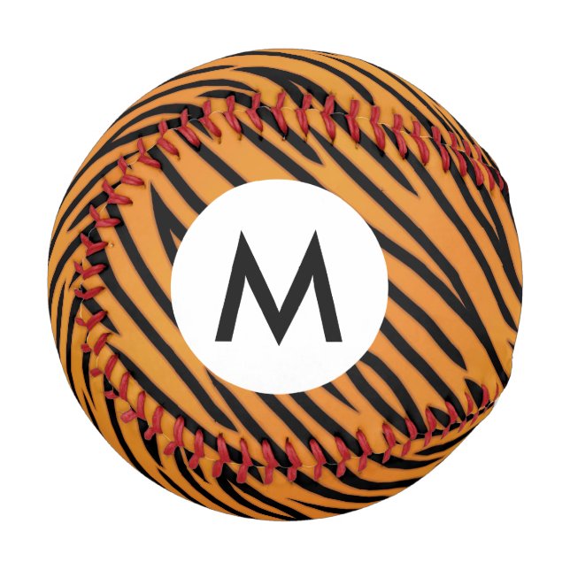 Tiger Stripe Pattern Baseball (Front Left)