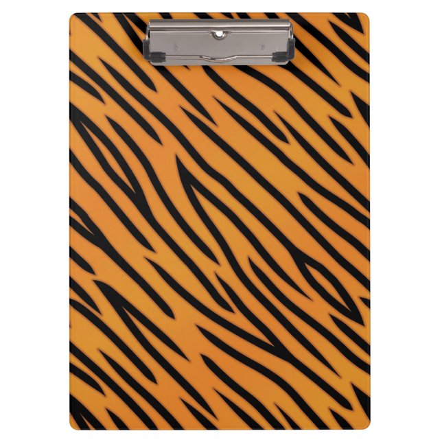 Tiger Stripe Pattern Clipboard (Front)