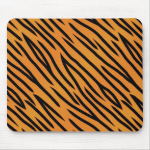 Tiger Stripe Pattern Mouse Mat