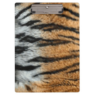 Tiger Stripe Print Pattern Background Clipboard