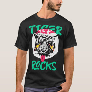 Tiger Stripe Zoo Theme Safari Outfit Tiger Animal  T-Shirt