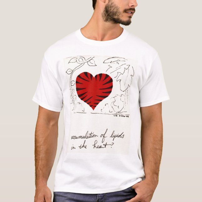Tiger-Striped Heart shirt (Front)