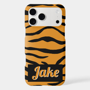 Tiger Striped Orange and Black