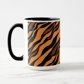 Tiger Stripes Camouflage Pattern Mug