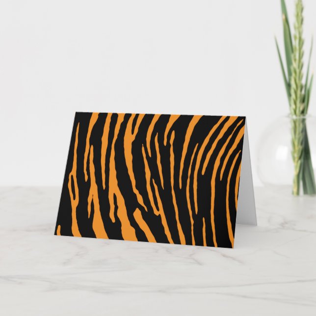 Tiger Stripes Card (Front)
