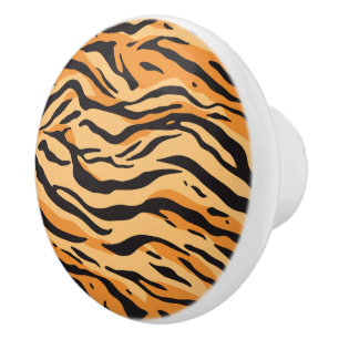 Tiger Stripes Ceramic Knob