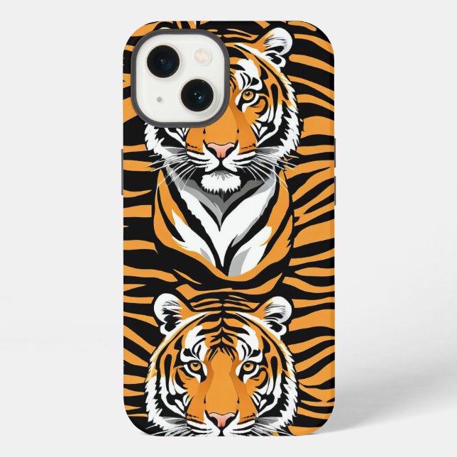 Tiger Stripes iPhone Case (Back)
