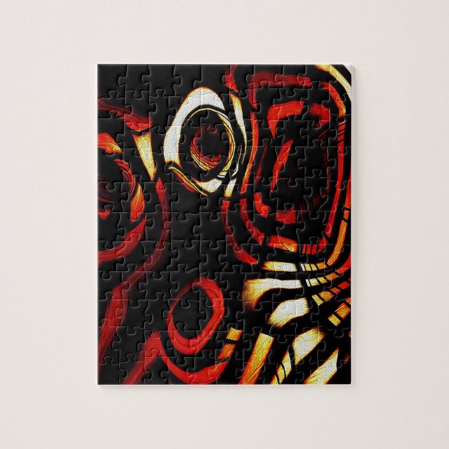 Tiger Stripes Jigsaw Puzzle (Vertical)