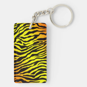 Tiger Stripes Key Ring