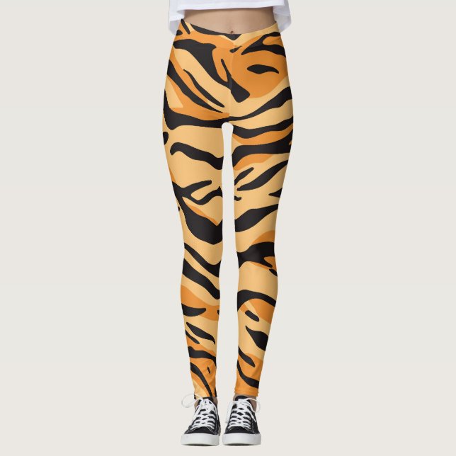 Tiger Stripes Leggings (Front)