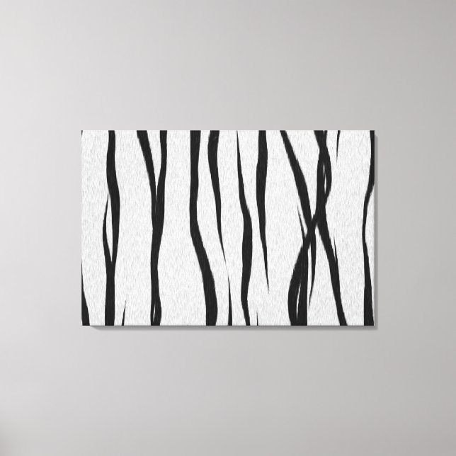 Tiger Stripes Pattern. Canvas Print (Front)