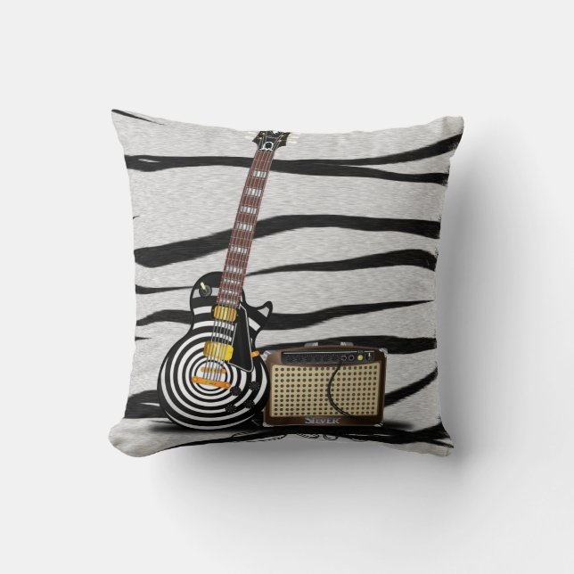 Tiger Stripes Pattern. Cushion (Front)