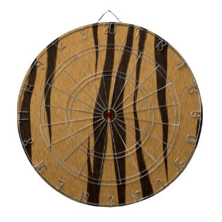 Tiger Stripes Pattern Dartboard