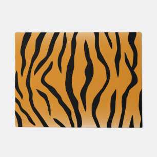 Tiger stripes pattern doormat