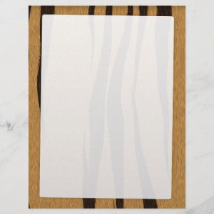 Tiger Stripes Pattern Flyer