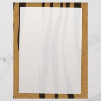 Tiger Stripes Pattern Flyer