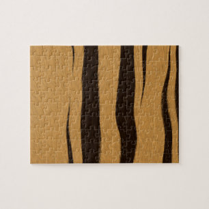 Tiger Stripes Pattern. Jigsaw Puzzle