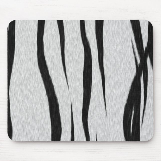 Tiger Stripes Pattern Mouse Mat (Front)