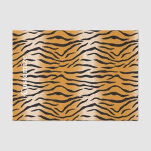 Tiger Stripes Pattern Thunder_Cove Tissue Paper