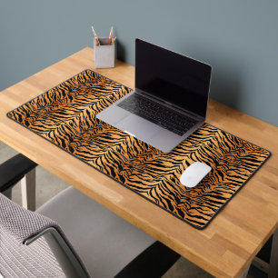 Tiger Stripes Print Desk Mat