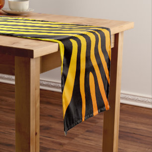 Tiger Stripes Short Table Runner