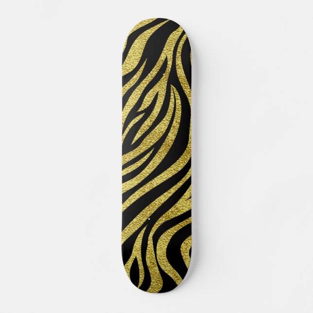 Tiger Stripes Skateboard (Front)